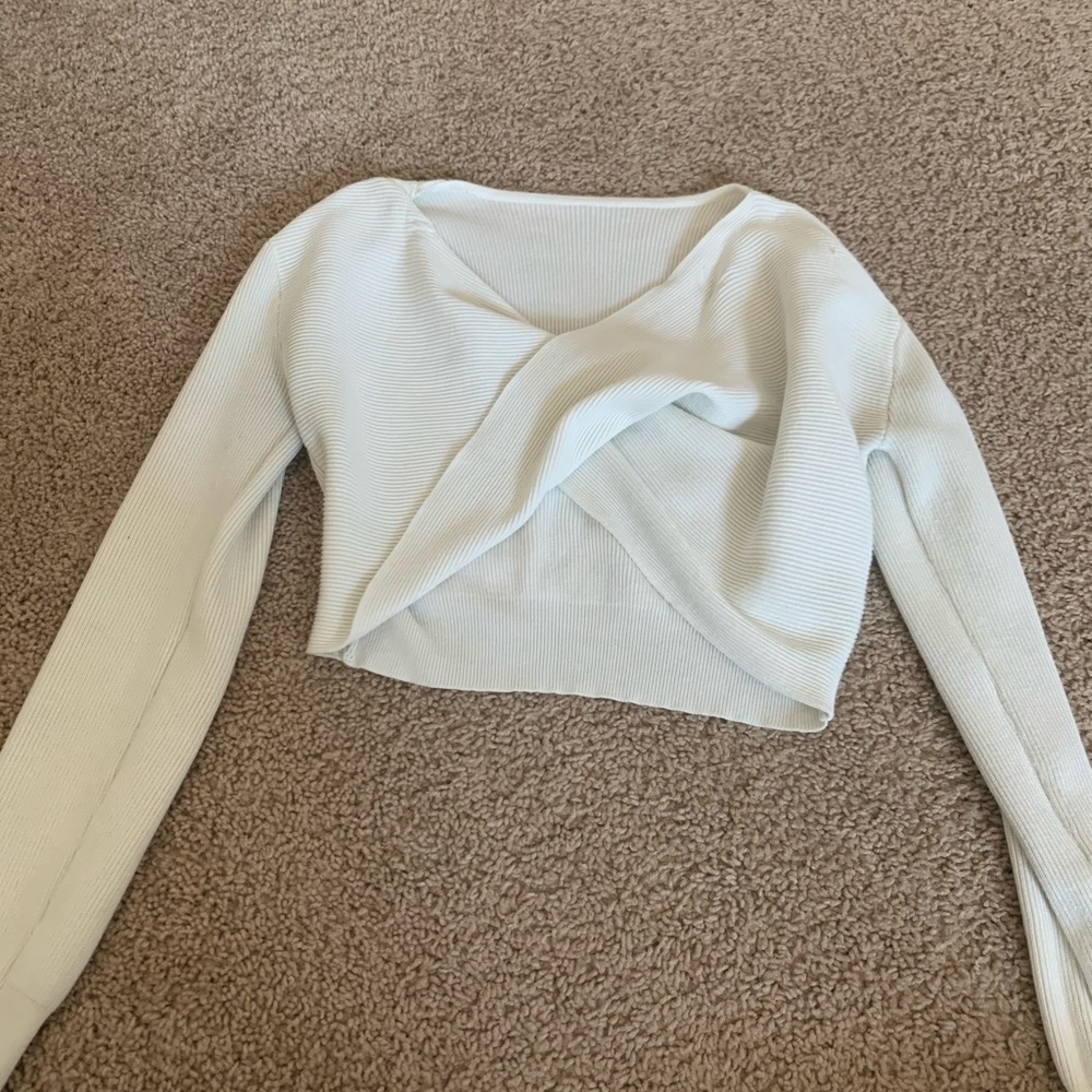Cropped sweater